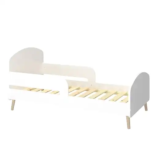 Gaia Toddler Bed - Pure White - The Furniture Mega Store 