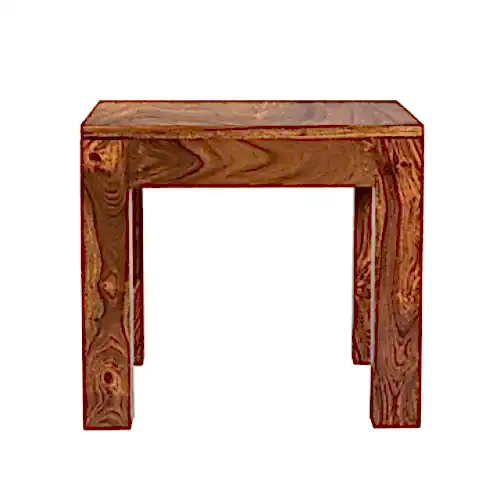 Cuban Petite Sheesham Lamp Table - The Furniture Mega Store 