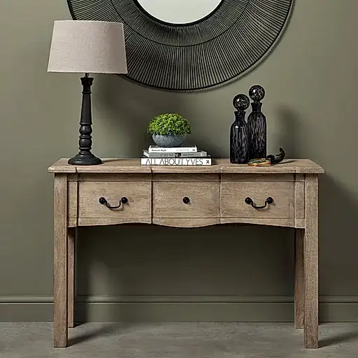 Grove Collection 1 Drawer Console Table - The Furniture Mega Store 