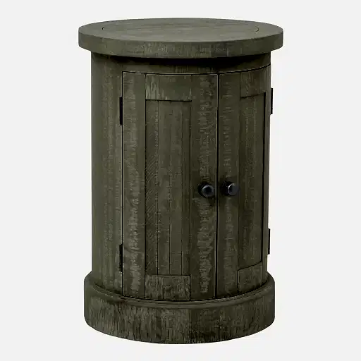 Saltaire Collection Round 2 Door Cupboard - The Furniture Mega Store 