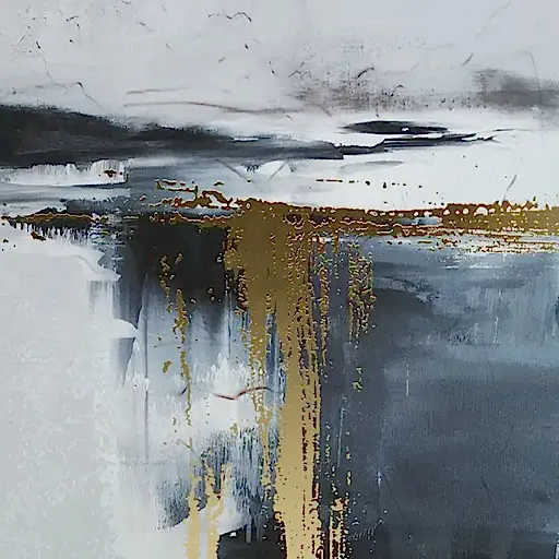 Astratto Abstract Oil Paint Wall Art - The Furniture Mega Store 