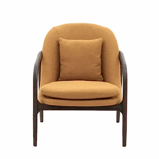 Alegra Accent Armchair - Ochre - The Furniture Mega Store