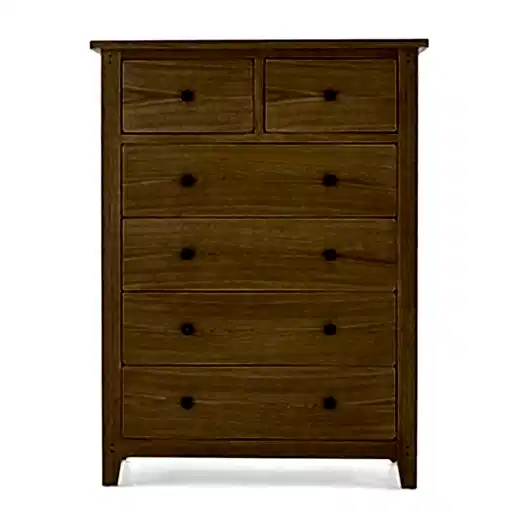 Barnham Oak 2 Over 4 Chest Of Drawers - The Furniture Mega Store 