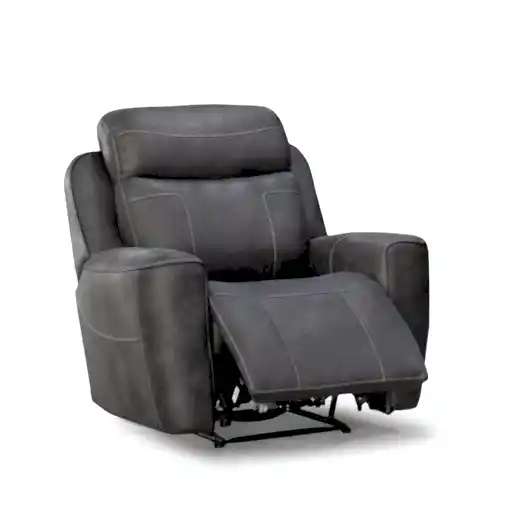 Bohemia Power Recliner Armchair - Integrated USB Charging Ports & Silent Power Recline - The Furniture Mega Store