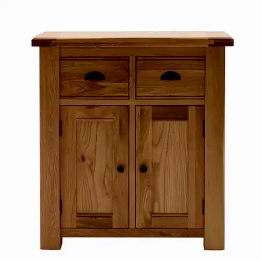 Breeze Oak Small Sideboard - The Furniture Mega Store 