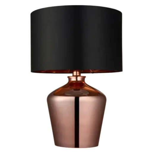Ritz Copper Table Lamp - The Furniture Mega Store 