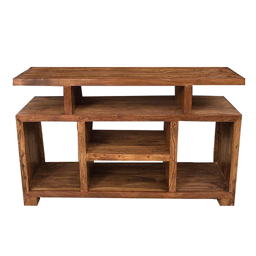 Cuban Petite Sheesham Entertainment Media Unit - 105cm - The Furniture Mega Store