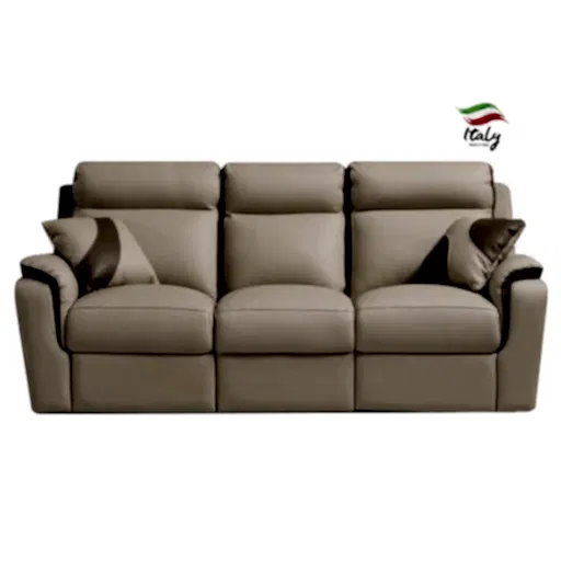 Device Italian Leather Recliner Sofa & Chair Collection - Manual or Power Recline With Usb Charging Ports - The Furniture Mega Store