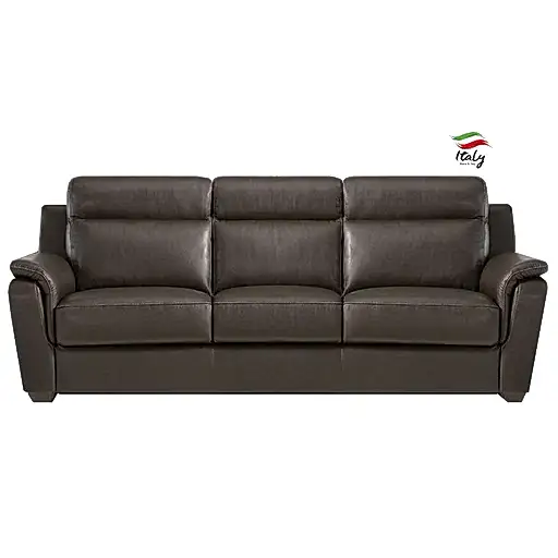 Edna Italian Leather Sofa & Chair Collection - Various Options - The Furniture Mega Store