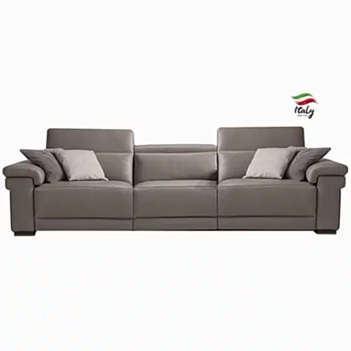 Elettra Italian Leather Power Recliner With Adjustable Headrests Sofa & Chair Collection - The Furniture Mega Store