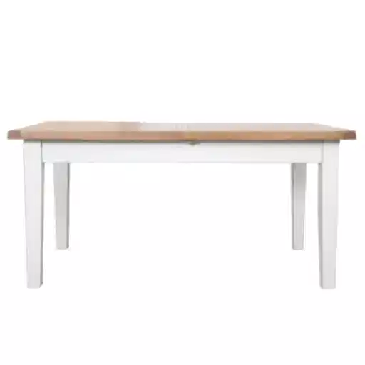 St.Ives French Grey & Oak 1.2 Extendable Dining Table - The Furniture Mega Store 