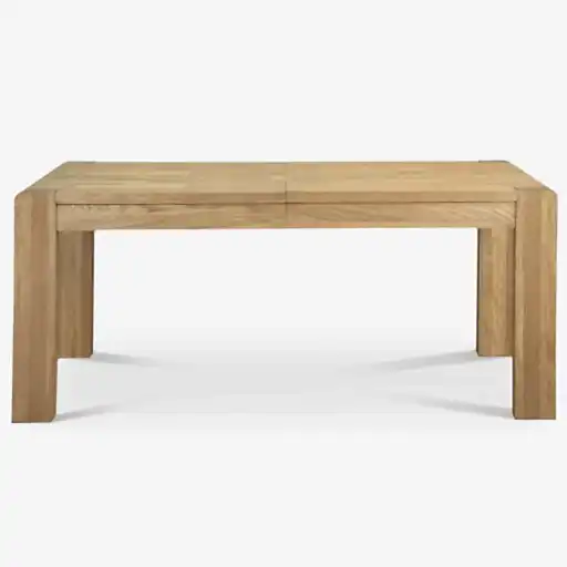 Bakerloo Oak Dining Table, 160cm-210cm Rectangular Extending Top - The Furniture Mega Store