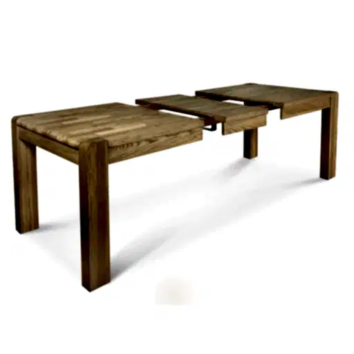 Bakerloo Compact Extending Oak Dining Table, 135cm-175cm - The Furniture Mega Store