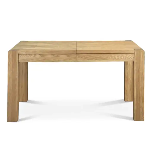 Bakerloo Compact Extending Oak Dining Table, 135cm-175cm - The Furniture Mega Store