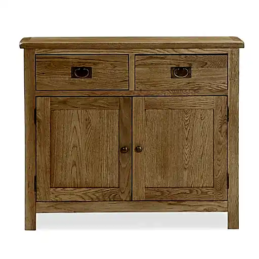 Addison Lite Natural Oak Small Sideboard with 2 Doors - The Furniture Mega Store 