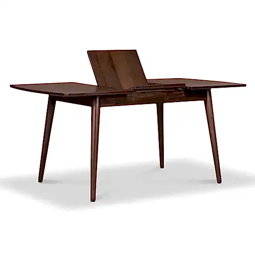 Strand Walnut Extendable Dining Table 120cm - 165cm - The Furniture Mega Store