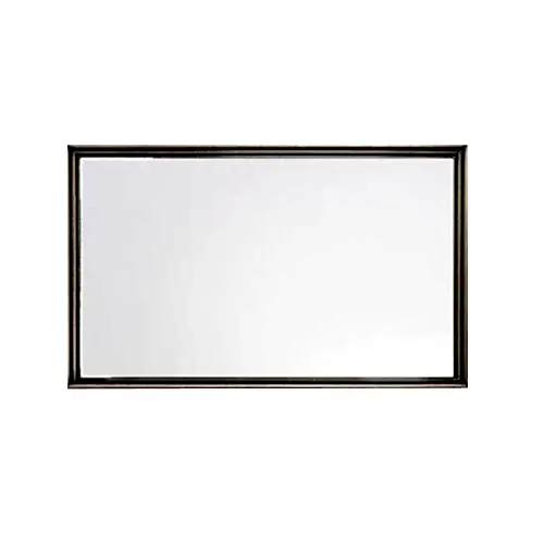 Jessica Champagne Rectangular Wall Mirror - The Furniture Mega Store 