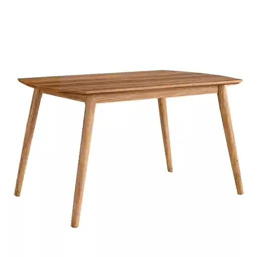 Janeiro Mango Wood Medium Dining Table - 135cm - The Furniture Mega Store