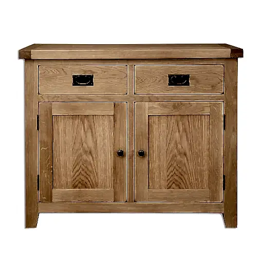 Wiltshire Natural Oak 2 Door 2 Drawer Medium Sideboard - The Furniture Mega Store 