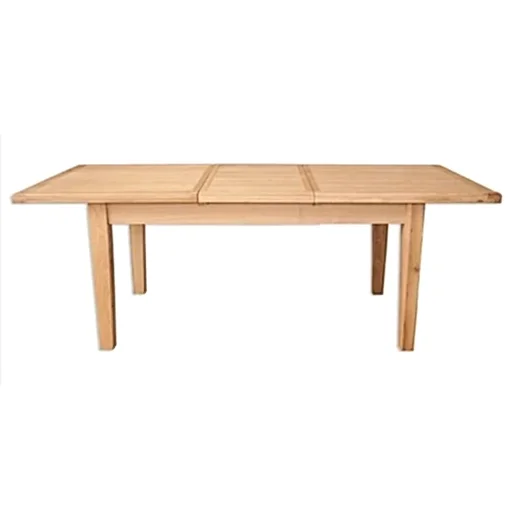 Wiltshire Natural Oak 1.6 Extending Dining Table - The Furniture Mega Store 
