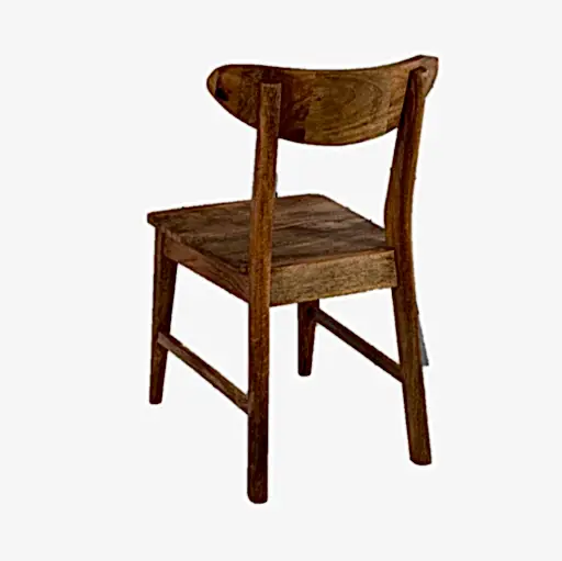 Janeiro Mango Wood Dining Chair (Sold in Pairs) - The Furniture Mega Store