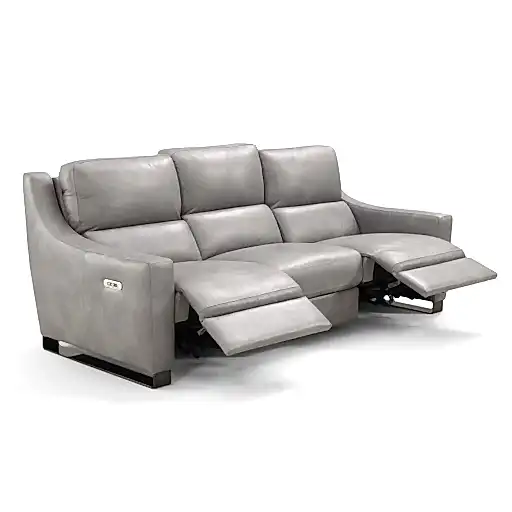 Shilly Italian Leather Power Recliner Sofa Collection - Choice Of Sizes & Leathers - The Furniture Mega Store