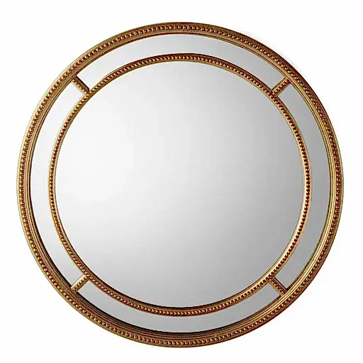 Sinita Gold Mirror - 90cm - The Furniture Mega Store 