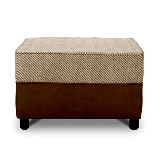 Darwin Collection Footstool - Choice Of Fabrics - The Furniture Mega Store 
