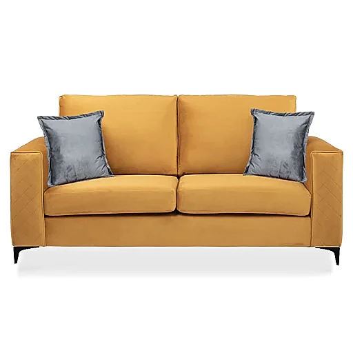 Darcy Velvet Sofa Collection - Choice Of Colours - The Furniture Mega Store