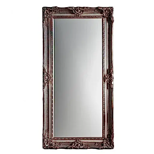 Valois Grand Leaner Mirror - Silver - The Furniture Mega Store 