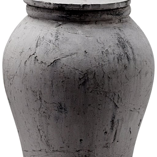 Bloomville Large Stone Ginger Jar - The Furniture Mega Store 