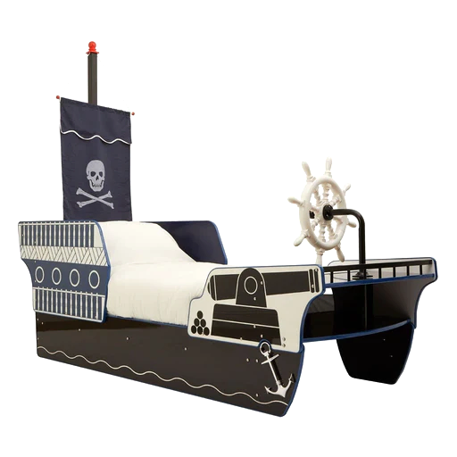 Kids Pirate Ship Bed - The Furniture Mega Store