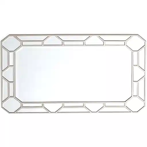 Vida Living Rosa Geometric Rectangular Mirror - The Furniture Mega Store 