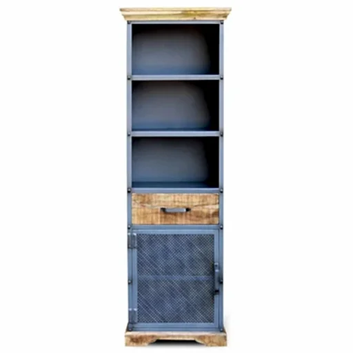 Metro Mango Wood Bookcase - The Furniture Mega Store 