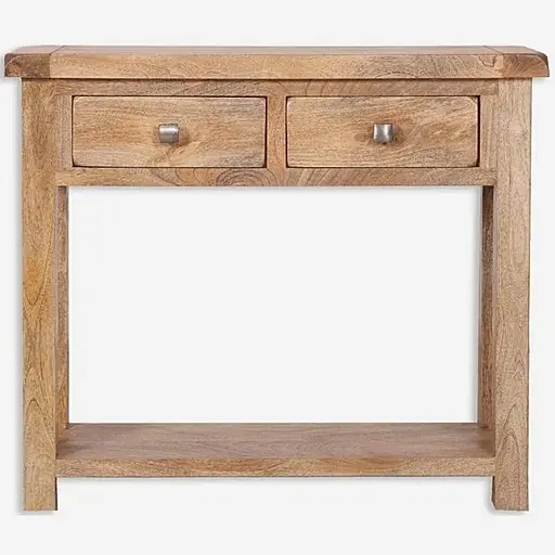 Bombay Mango Wood Console Table - The Furniture Mega Store 