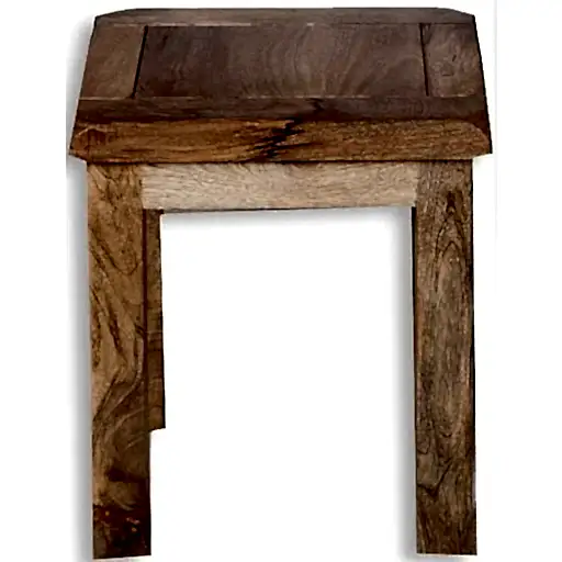 Bombay Mango Wood Dressing Stool - The Furniture Mega Store