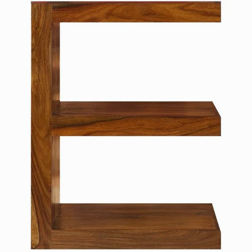 Cuban Petite Sheesham E Shelving Unit - The Furniture Mega Store