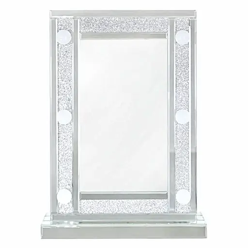 Sparkle Mirrored Broadway 6 Light Vanity Mirror - The Furniture Mega Store 