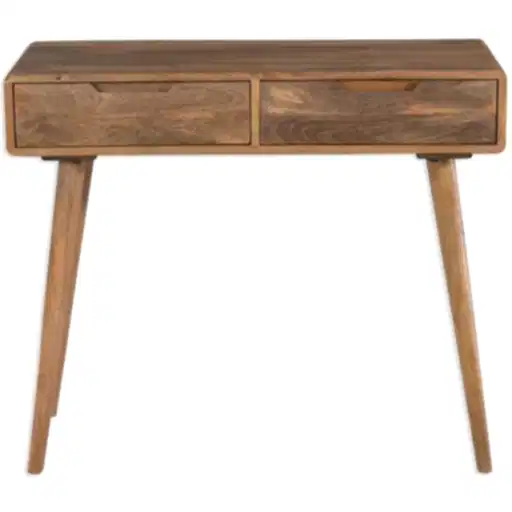 Janeiro Mango Wood Console Table - The Furniture Mega Store 
