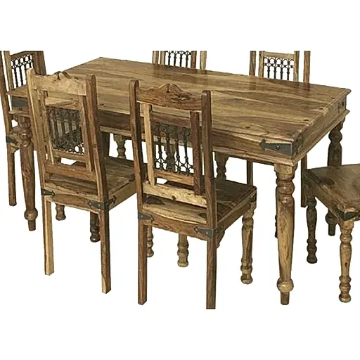 Thacket Sheesham Dining Table - The Furniture Mega Store