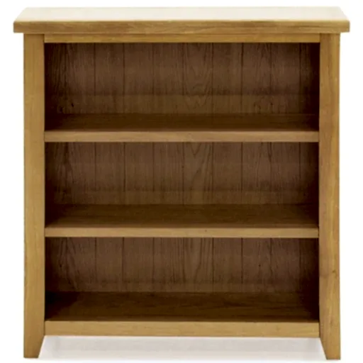 Vida Living Ramore Oak Low Bookcase - The Furniture Mega Store 