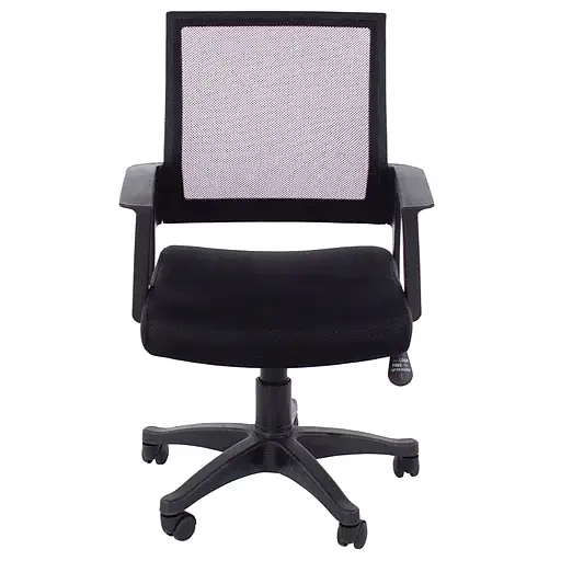Loft Black Mesh Square Back Home Office Chair - The Furniture Mega Store 