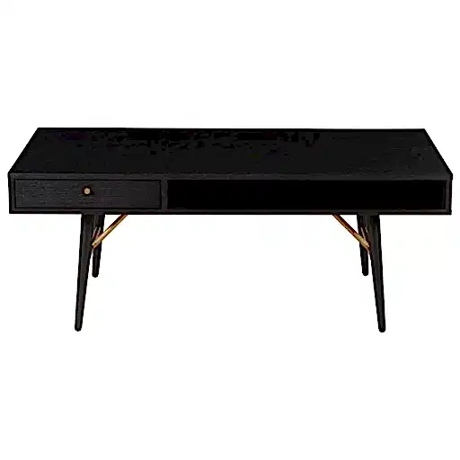 Vida Living Barcelona Black Coffee Table - The Furniture Mega Store 