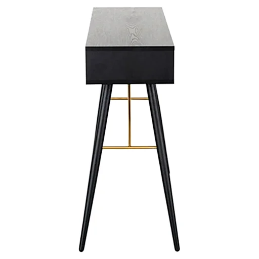 Vida Living Barcelona Black Console Table - The Furniture Mega Store 
