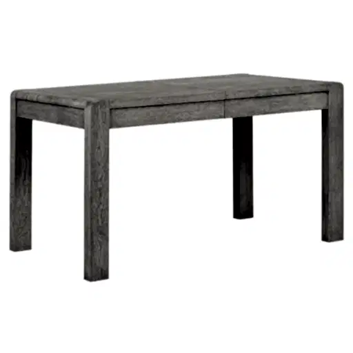 Flora Grey Washed Oak Dining Table, 135cm-175cm Rectangular Compact Extending Top, Seats 4 to 6 Diners - The Furniture Mega Store 