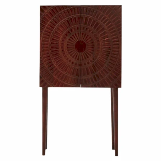 Vence Mango Wood Boho Cabinet - The Furniture Mega Store 