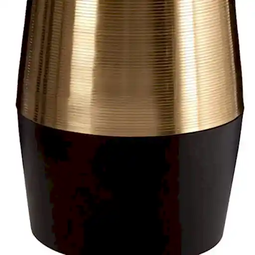 Margot Black & Copper Side Table - The Furniture Mega Store 