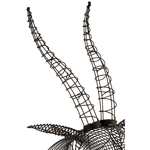 Zania Large Antelope Head - XL Wall Art - The Furniture Mega Store 