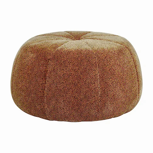 Manhattan Leopard Print Pouffe - The Furniture Mega Store