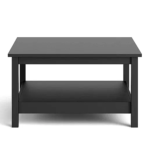 Barcelona Coffee Table - Matt Black - The Furniture Mega Store 